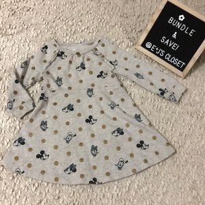 Baby Gap Disney|Character Beige and Gold dress
